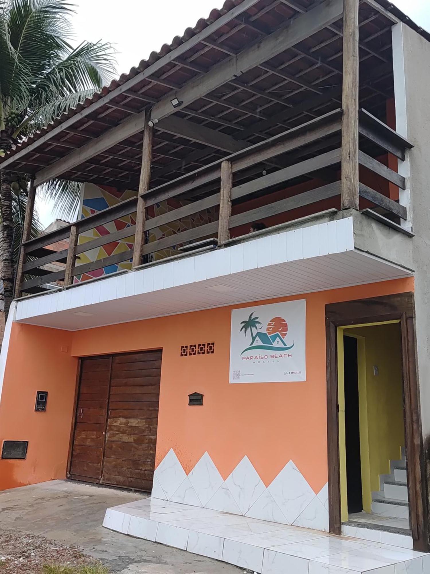 Paraiso Beach Hostel E Pousada Santa Cruz Cabralia Bagian luar foto