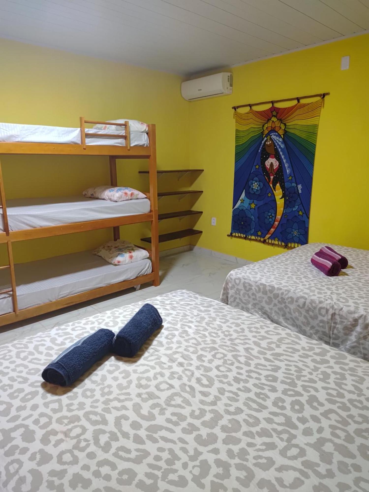 Paraiso Beach Hostel E Pousada Santa Cruz Cabralia Bagian luar foto