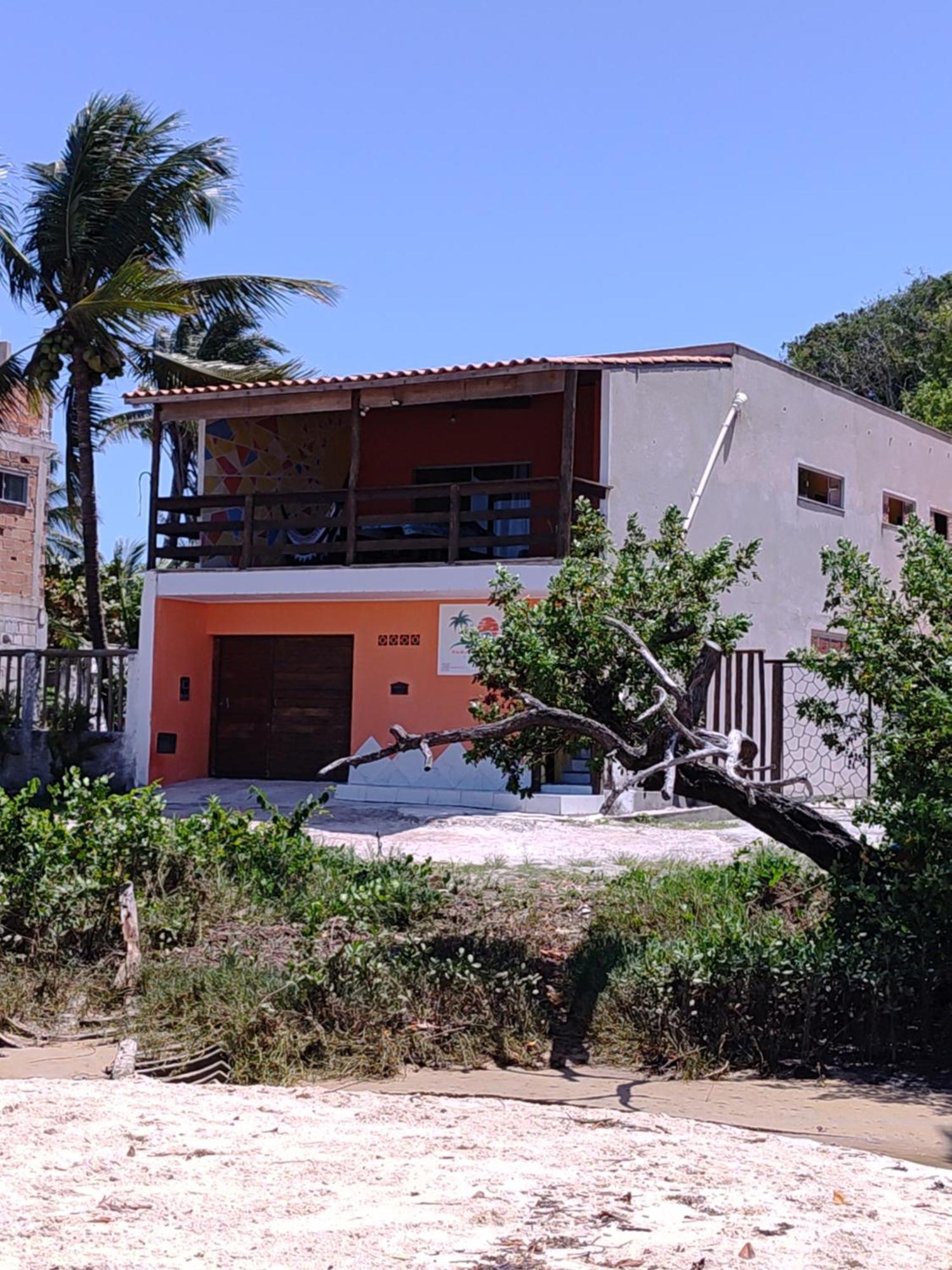 Paraiso Beach Hostel E Pousada Santa Cruz Cabralia Bagian luar foto