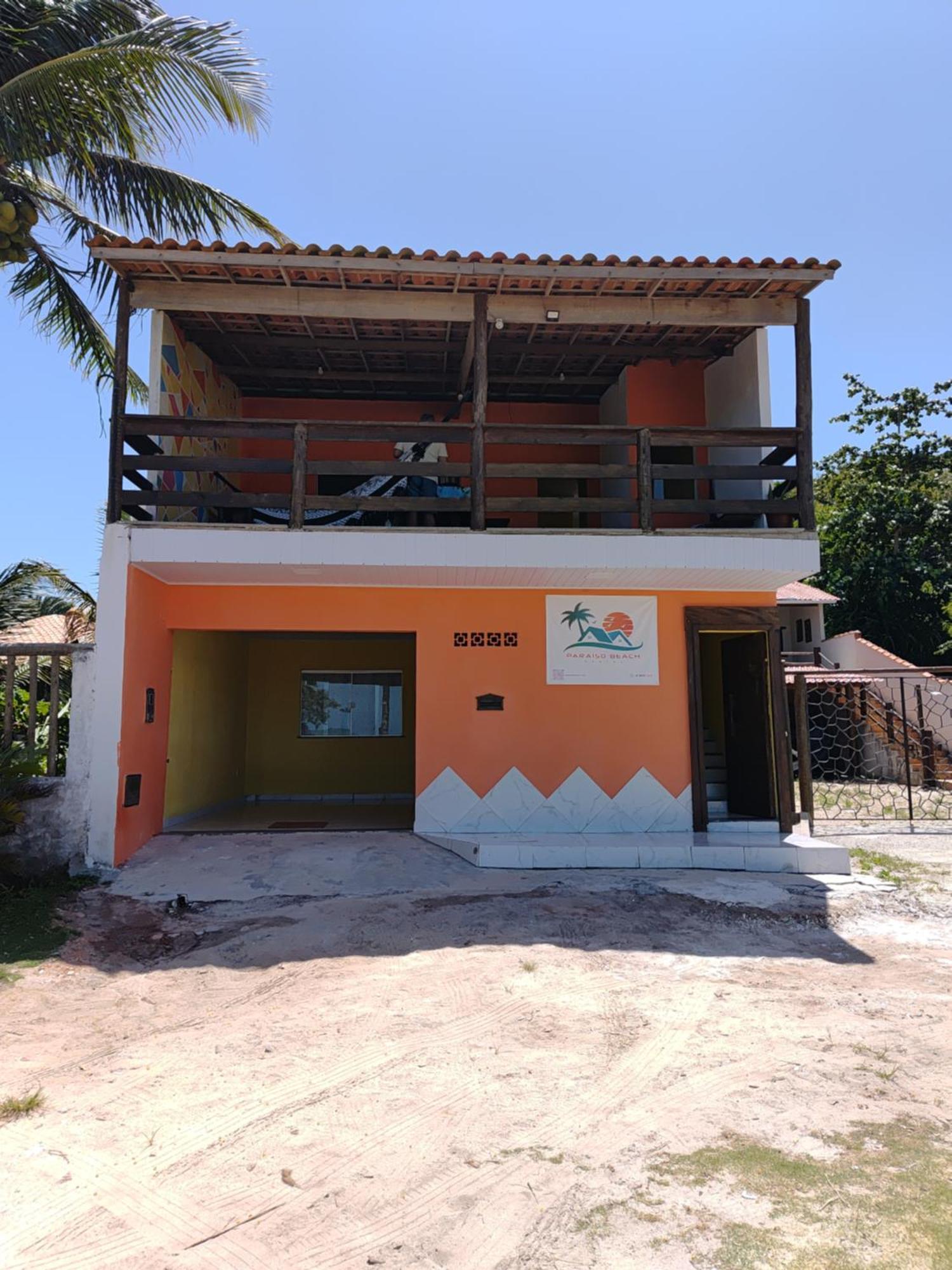 Paraiso Beach Hostel E Pousada Santa Cruz Cabralia Bagian luar foto